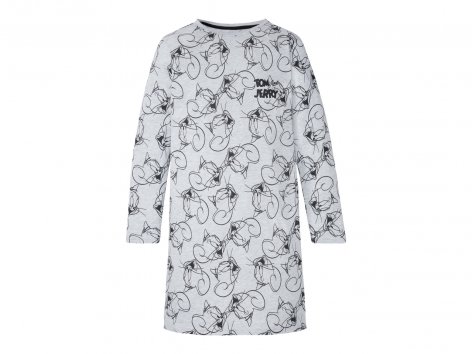 Maxi t-shirt da notte per donna "Tom & Jerry, Mickey & Minnie Mouse, Disney Villains"