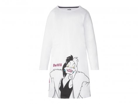 Maxi t-shirt da notte per donna "Tom & Jerry, Mickey & Minnie Mouse, Disney Villains"