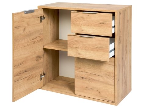 Mobiletto con 2 ante e 2 cassetti