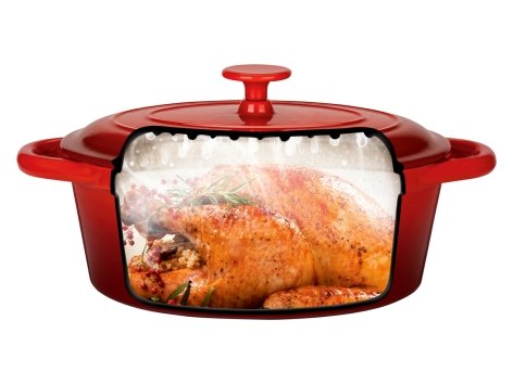 Rostiera con coperchio