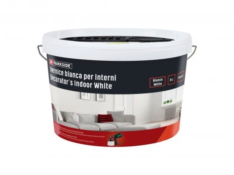 Vernice bianca per interni