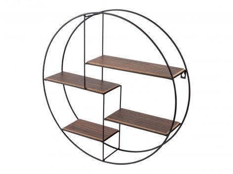 Mensola o scaffale portabottiglie in acciaio