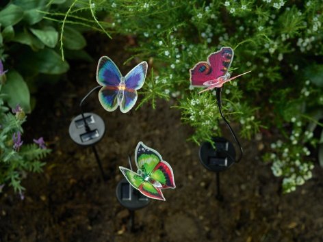 Lampada LED a energia solare "Farfalla"