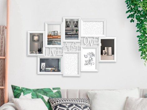 Cornice portafoto multipla