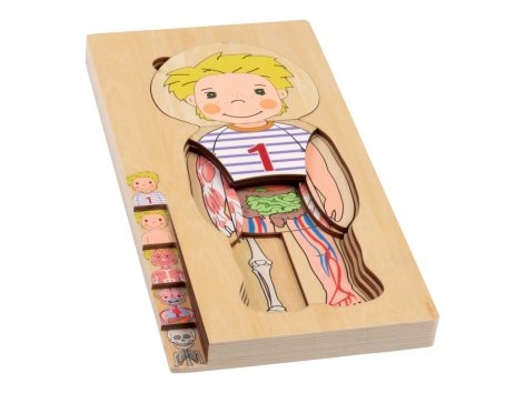 Gioco puzzle in legno