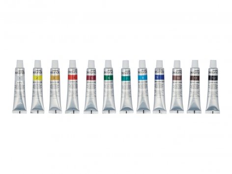 Set colori acrilici o acquerelli o gessetti