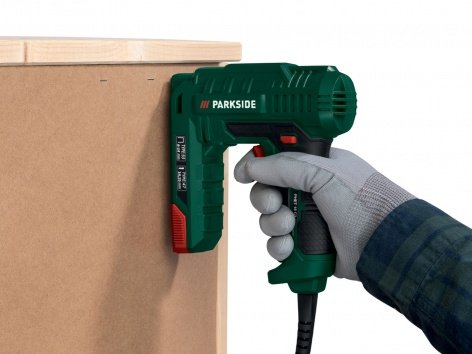 Pistola sparapunti e sparachiodi elettrica