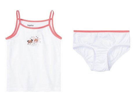 Coordinato intimo da bambina