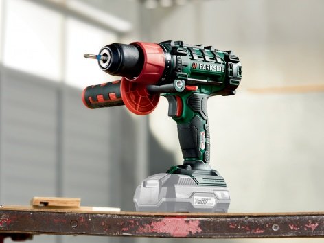 Trapano a percussione ricaricabile