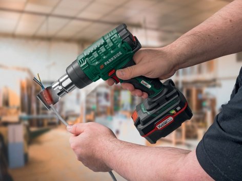 Pistola termica ricaricabile