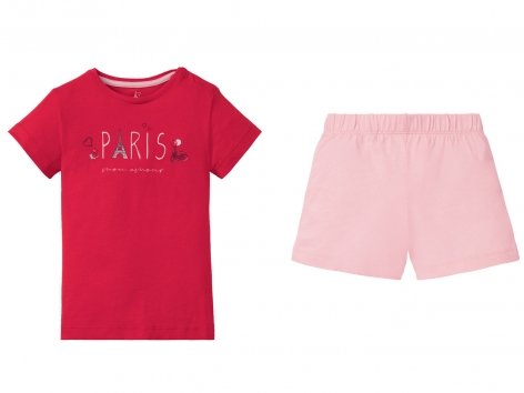 Pigiama corto o camicia da notte da bambina