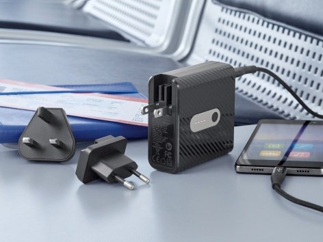 Caricabatterie da viaggio con powerbank