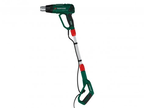 Pistola termica a braccio lungo o bruciatore diserbante