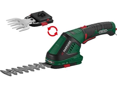 Cesoia ricaricabile per erba e cespugli