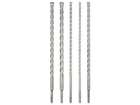 Set punte o set punte e scalpelli per trapano a percussione