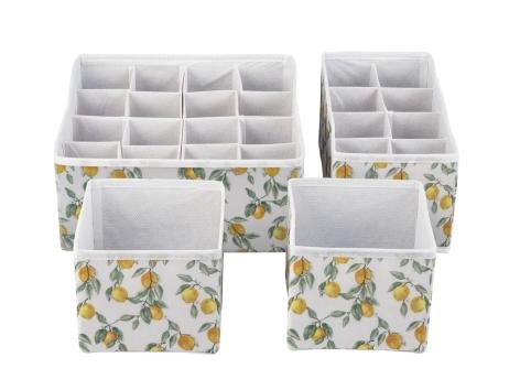 Organizer per cassetti, 4 pezzi