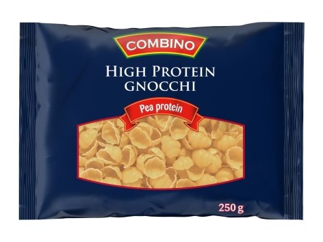 Pasta con proteine isolate di pisello