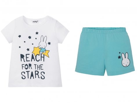 Pigiama corto per bambina