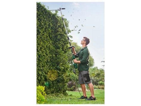 Tagliasiepi elettrico a braccio lungo