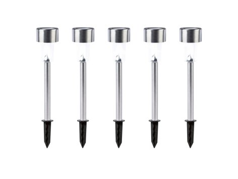 Lampada LED ad energia solare con picchetto