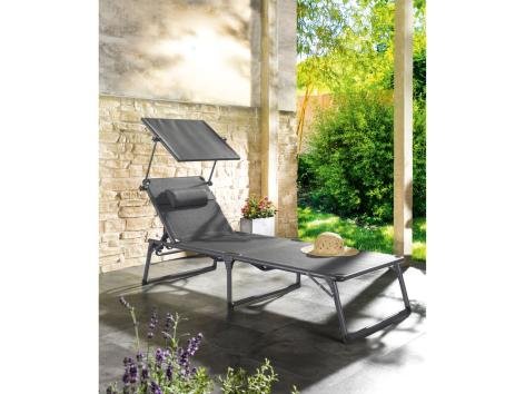 Lettino sdraio da giardino