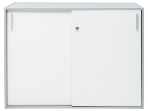 Mobiletto per ufficio con ante scorrevoli