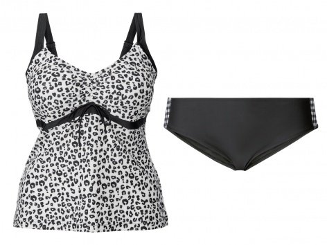 Costume intero o tankini conformato da donna