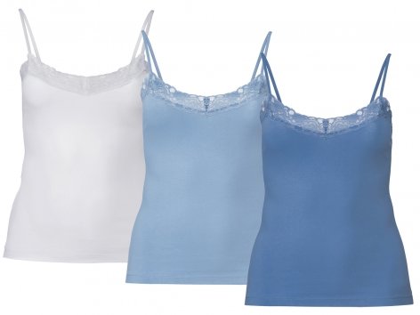 Top con pizzo da donna