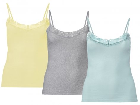 Top con pizzo da donna