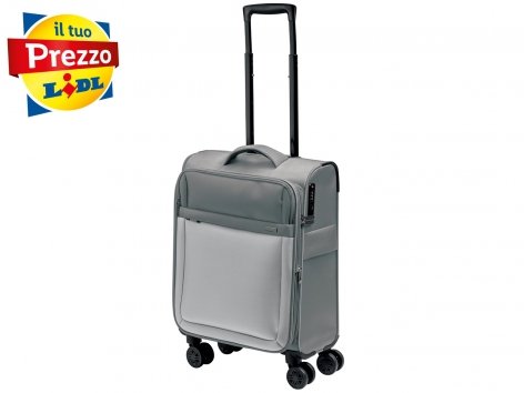 Trolley da viaggio blu, grigio o nero