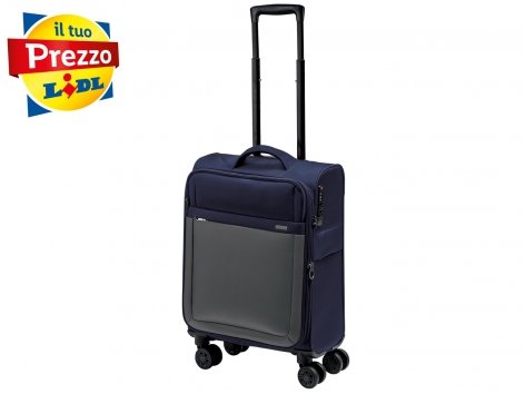 Trolley da viaggio blu, grigio o nero