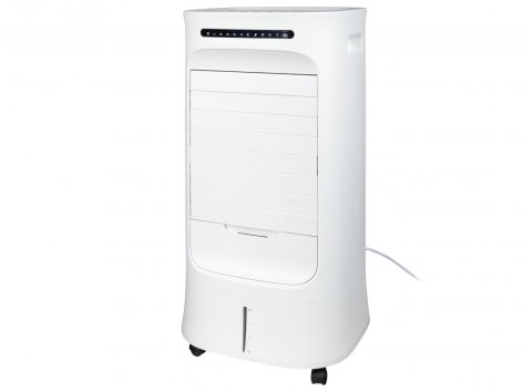 Condizionatore portatile con accumulatori di freddo