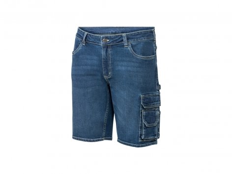 Bermuda in jeans da lavoro per uomo