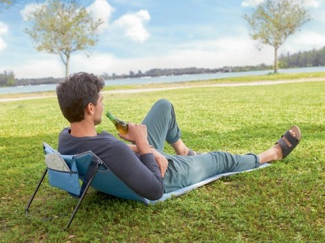 Materassino da campeggio con schienale