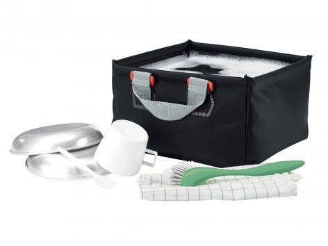 Doccia, lavello o tanica da campeggio