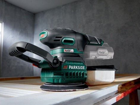 Smerigliatrice eccentrica ricaricabile