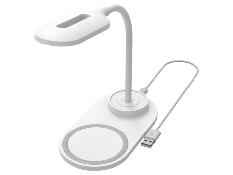 Luce LED con caricatore wireless o luce per videochiamata flessibile