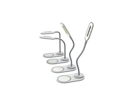 Luce LED con caricatore wireless o luce per videochiamata flessibile