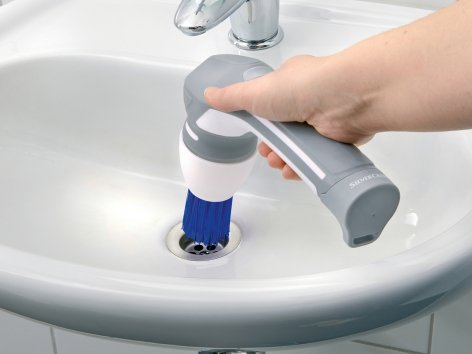 Spazzola a batteria per pulizia