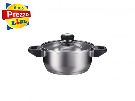 Set pentole in acciaio, 6 pezzi