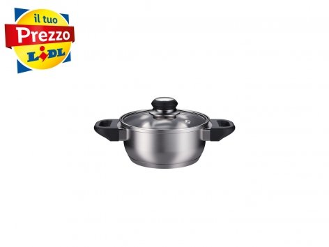 Set pentole in acciaio, 6 pezzi