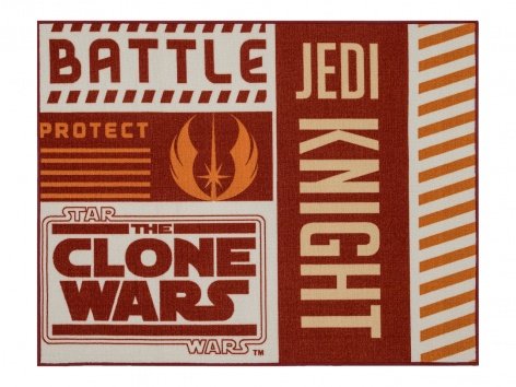 Tappeto "Paw Patrol, Star Wars, Frozen II, Peppa Pig, Spirit", 100x130 cm