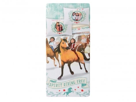 Completo lenzuola singole "Peppa Pig, Jurassic Park, Batman, Paw Patrol, Spirit, Miraculous"