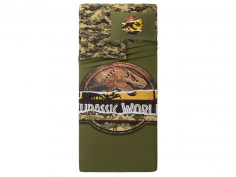 Completo lenzuola singole "Peppa Pig, Jurassic Park, Batman, Paw Patrol, Spirit, Miraculous"