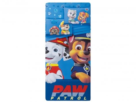 Completo lenzuola singole "Peppa Pig, Jurassic Park, Batman, Paw Patrol, Spirit, Miraculous"