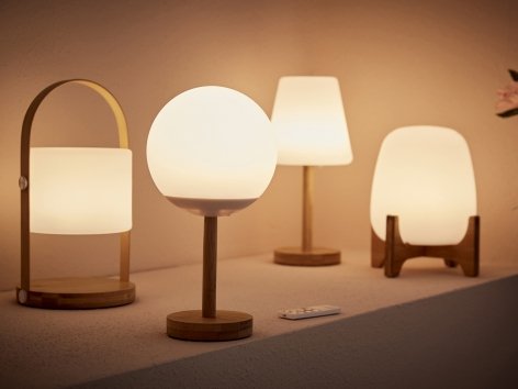 Lampada da tavolo per ambienti esterni