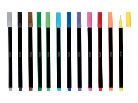 Pennarello a punta fine o con punta a pennello