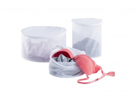 Set sacchetti salvabucato o per lavaggio reggiseni