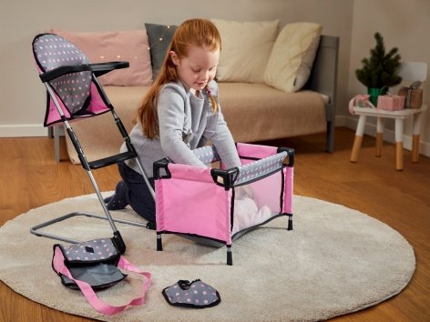 Carrozzina o accessori per bambole