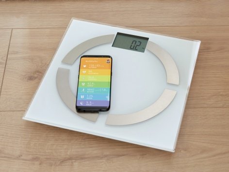 Bilancia pesapersone diagnostica con App